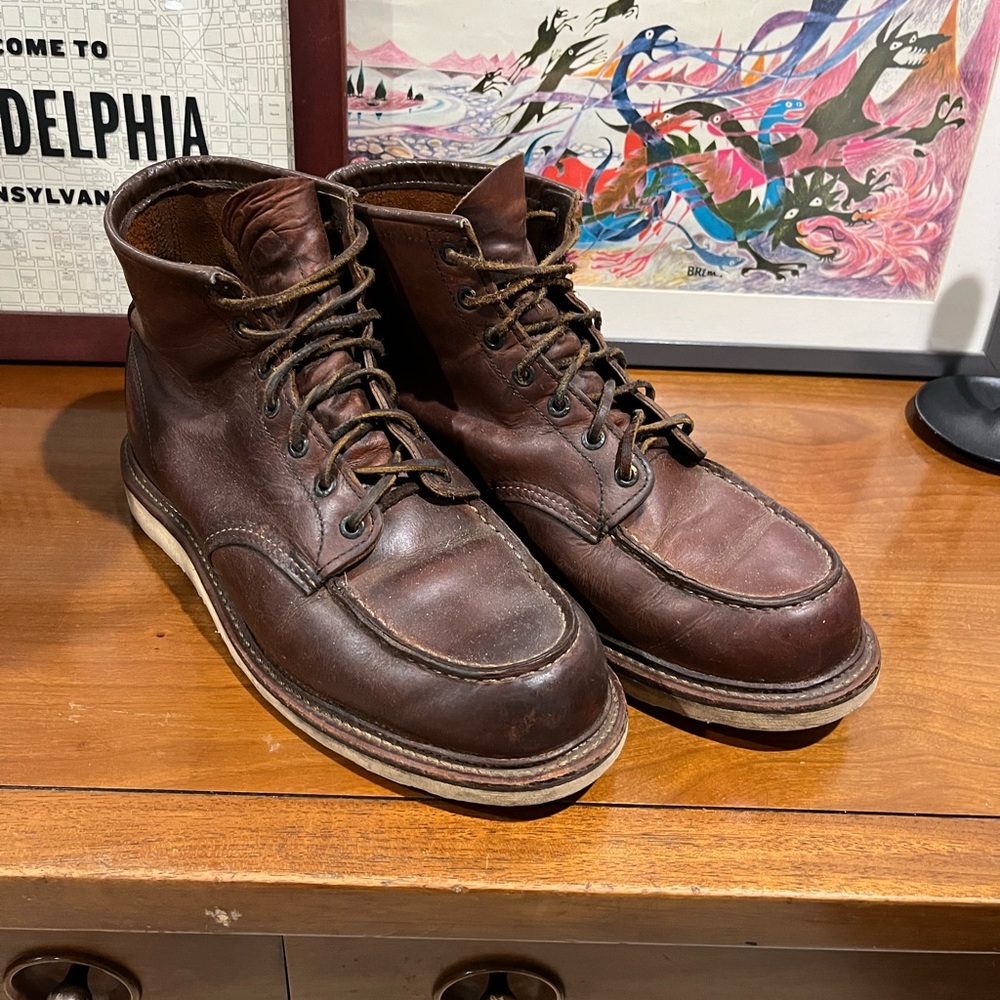 Red Wing Heritage Moc Toe Boots - 1907 - Made in USA